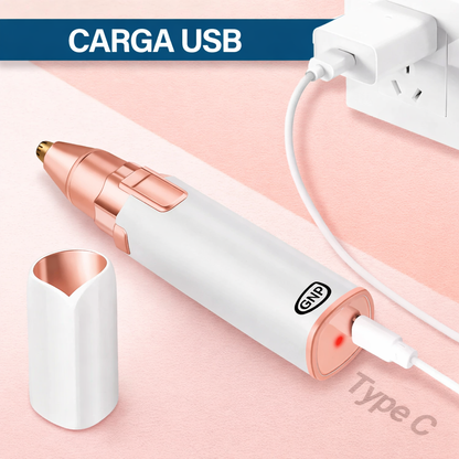 Depilador Facial 2 en 1 + Espejo con Luz LED Bigan™