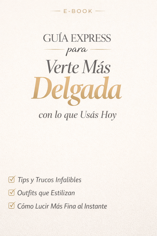 Guía Express para Verte Más Delgada con lo que Usás Hoy