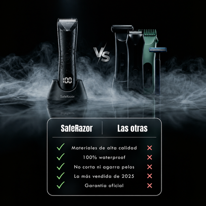 Safe Razor | Rasurá tus zonas íntimas sin cortes