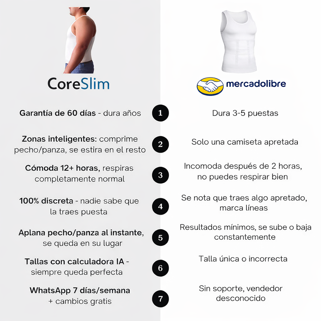 Musculosa CoreSlim Pro