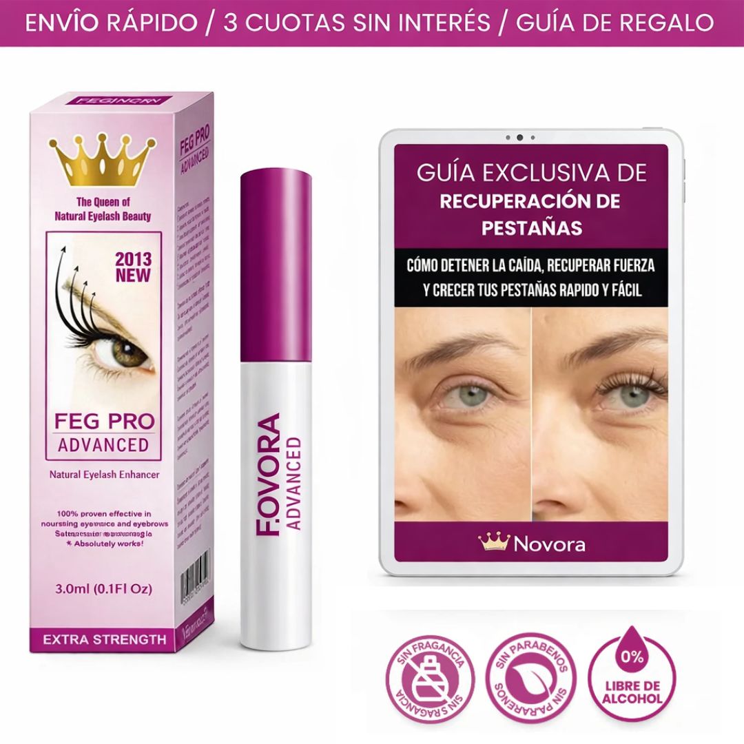 FegPro® – Serum Avanzado para Pestañas Dañadas, Débiles y Cortas