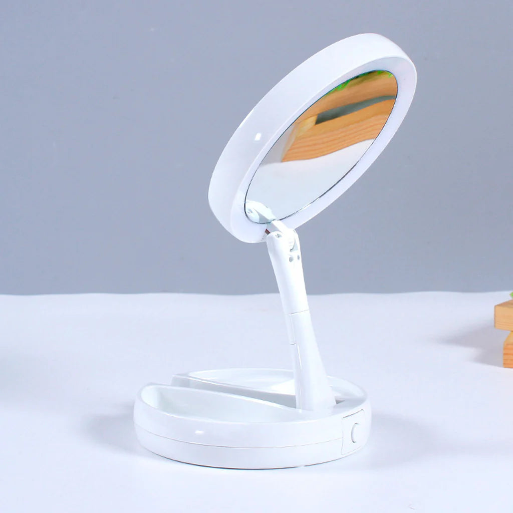 Depilador Facial 2 en 1 + Espejo con Luz LED Bigan™